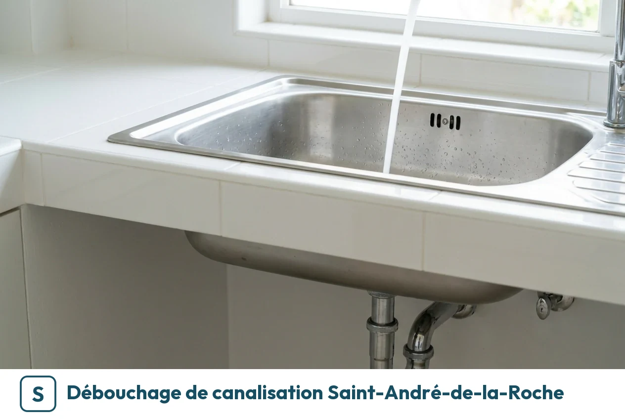 Débouchage de canalisation à Saint-André-de-la-Roche