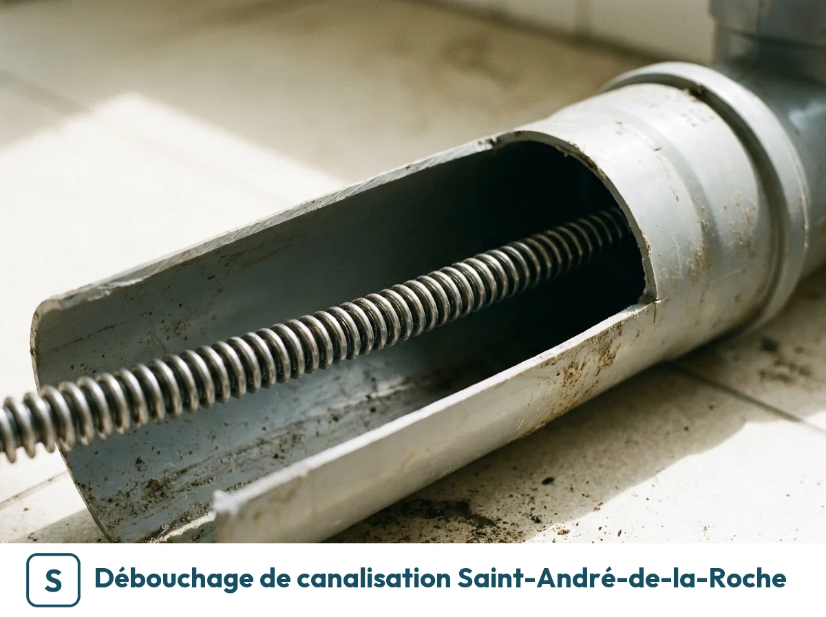 Débouchage de canalisation à Saint-André-de-la-Roche
