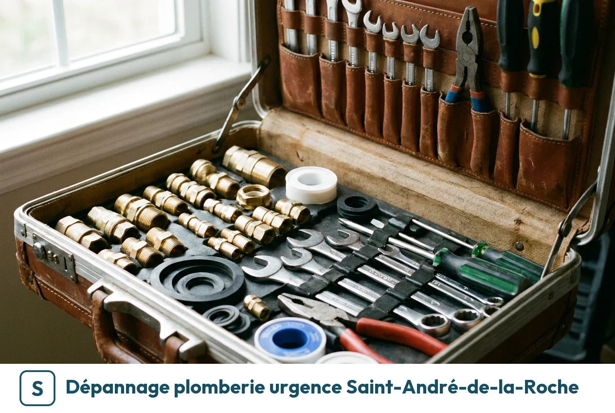 Dépannage plomberie urgence à Saint-André-de-la-Roche