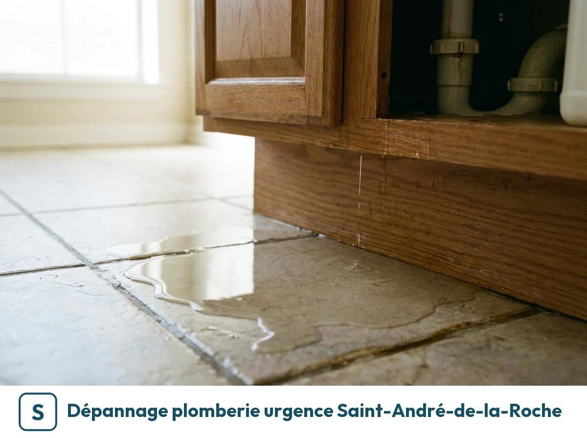 Dépannage plomberie urgence à Saint-André-de-la-Roche