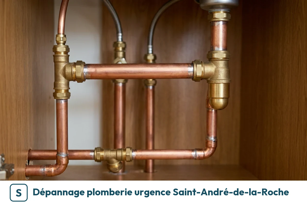 Dépannage plomberie urgence à Saint-André-de-la-Roche