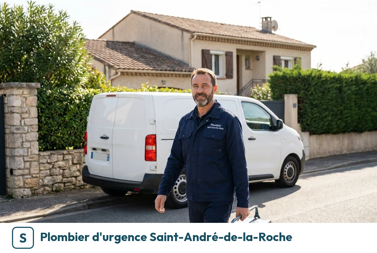 Plombier d'urgence à Saint-André-de-la-Roche