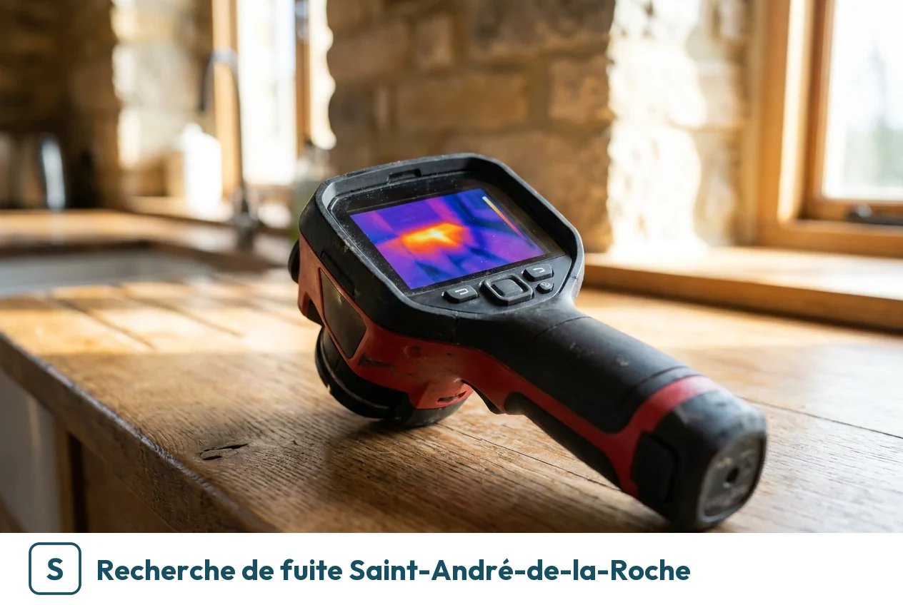Recherche de fuite à Saint-André-de-la-Roche
