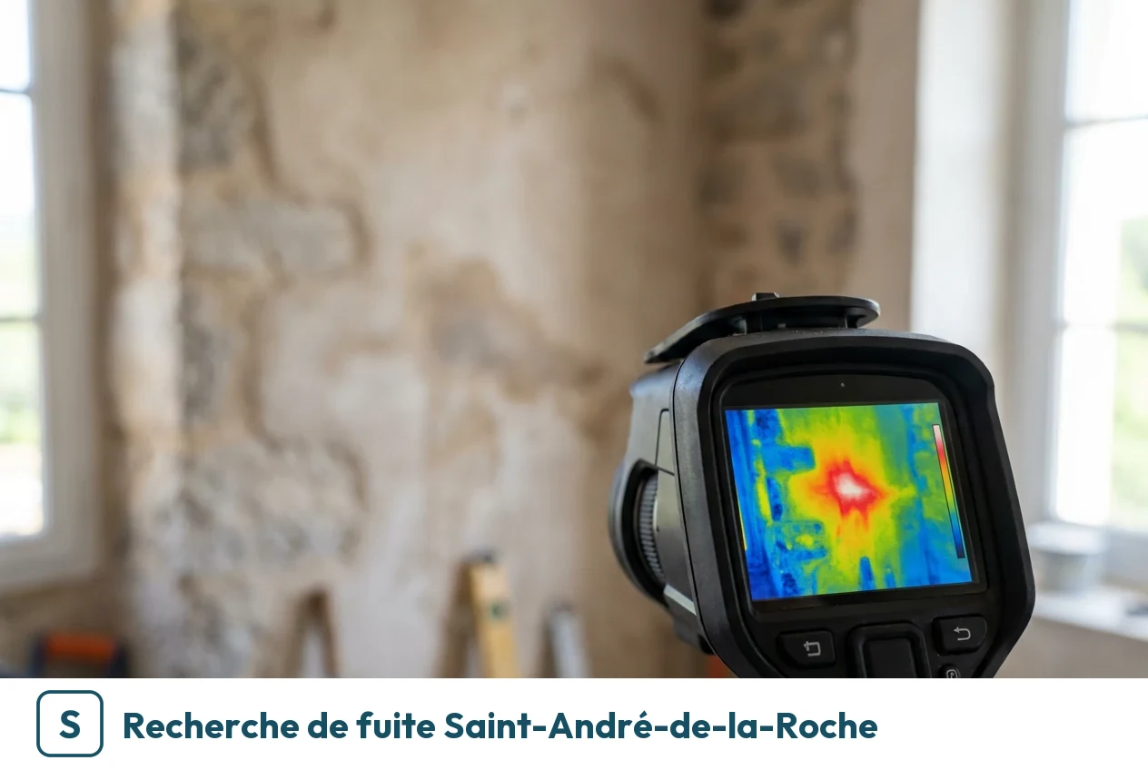 Recherche de fuite à Saint-André-de-la-Roche