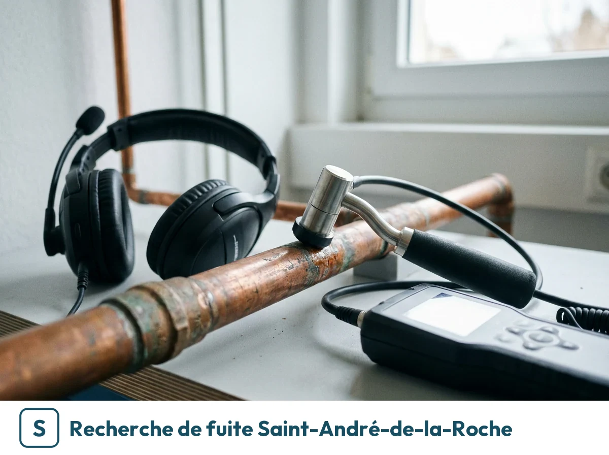 Recherche de fuite à Saint-André-de-la-Roche