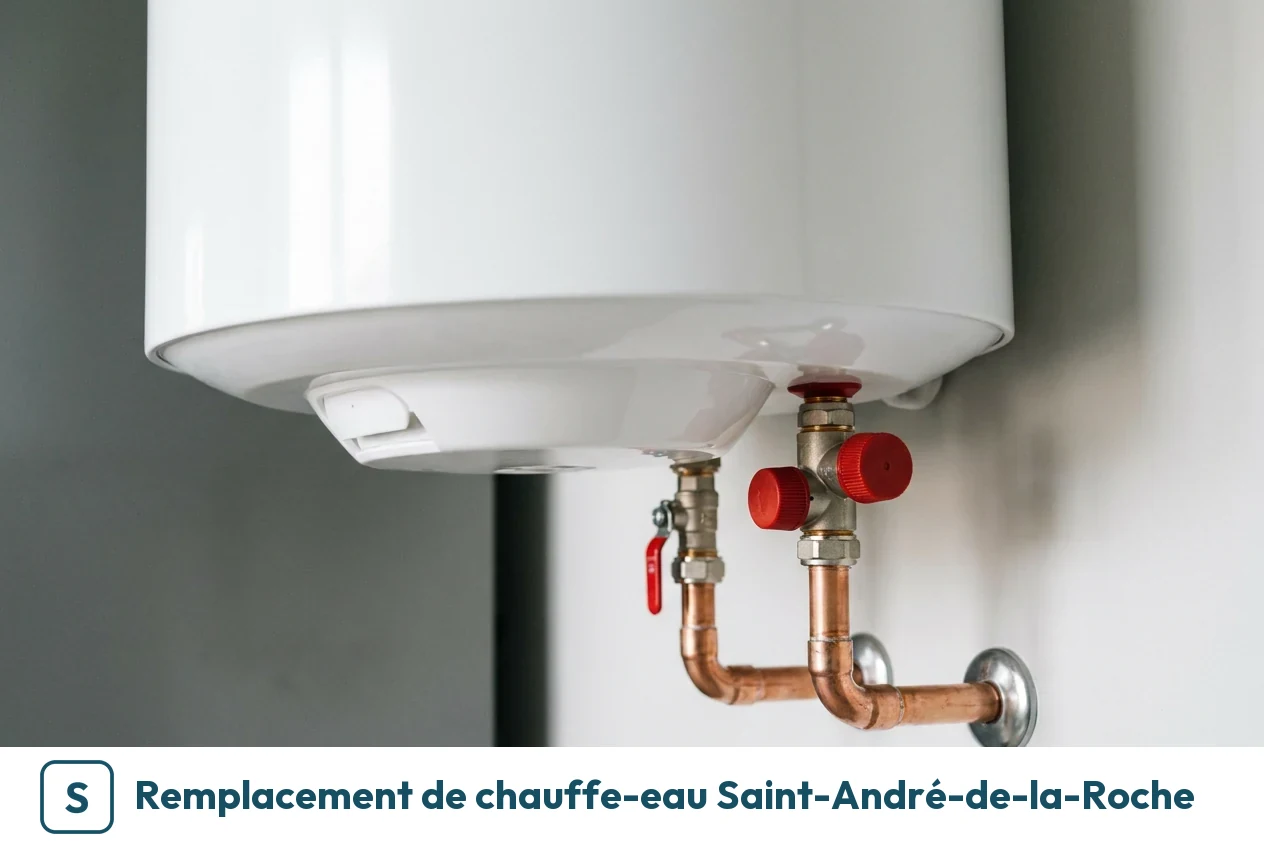 Remplacement de chauffe-eau à Saint-André-de-la-Roche