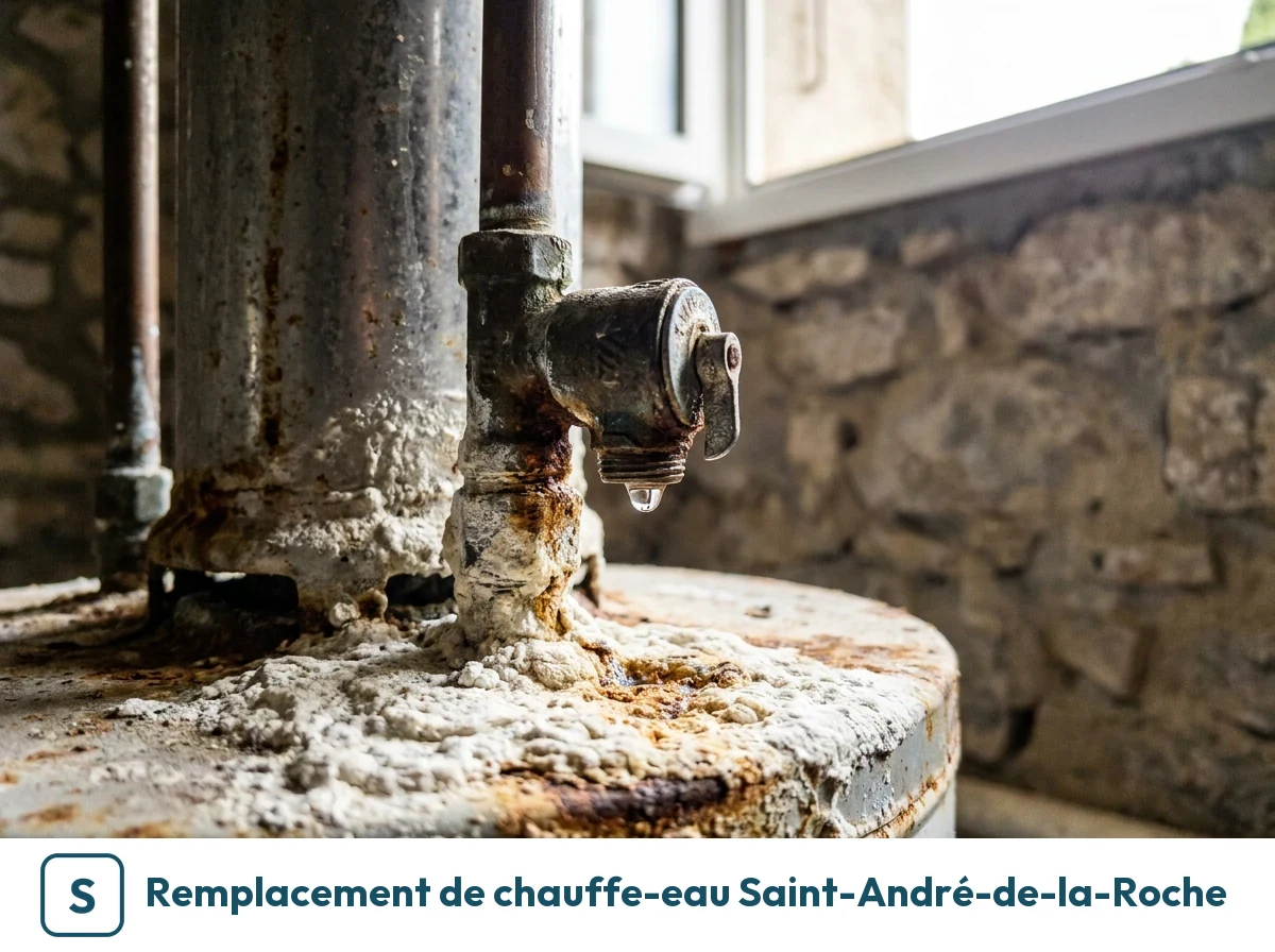 Remplacement de chauffe-eau à Saint-André-de-la-Roche