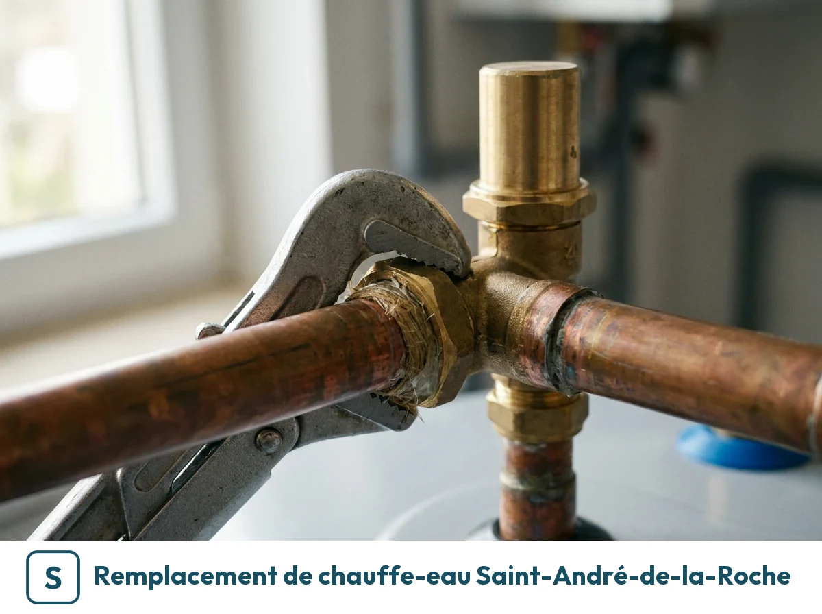 Remplacement de chauffe-eau à Saint-André-de-la-Roche
