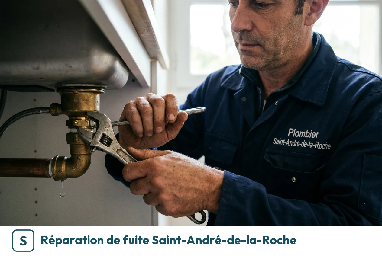 Réparation de fuite à Saint-André-de-la-Roche